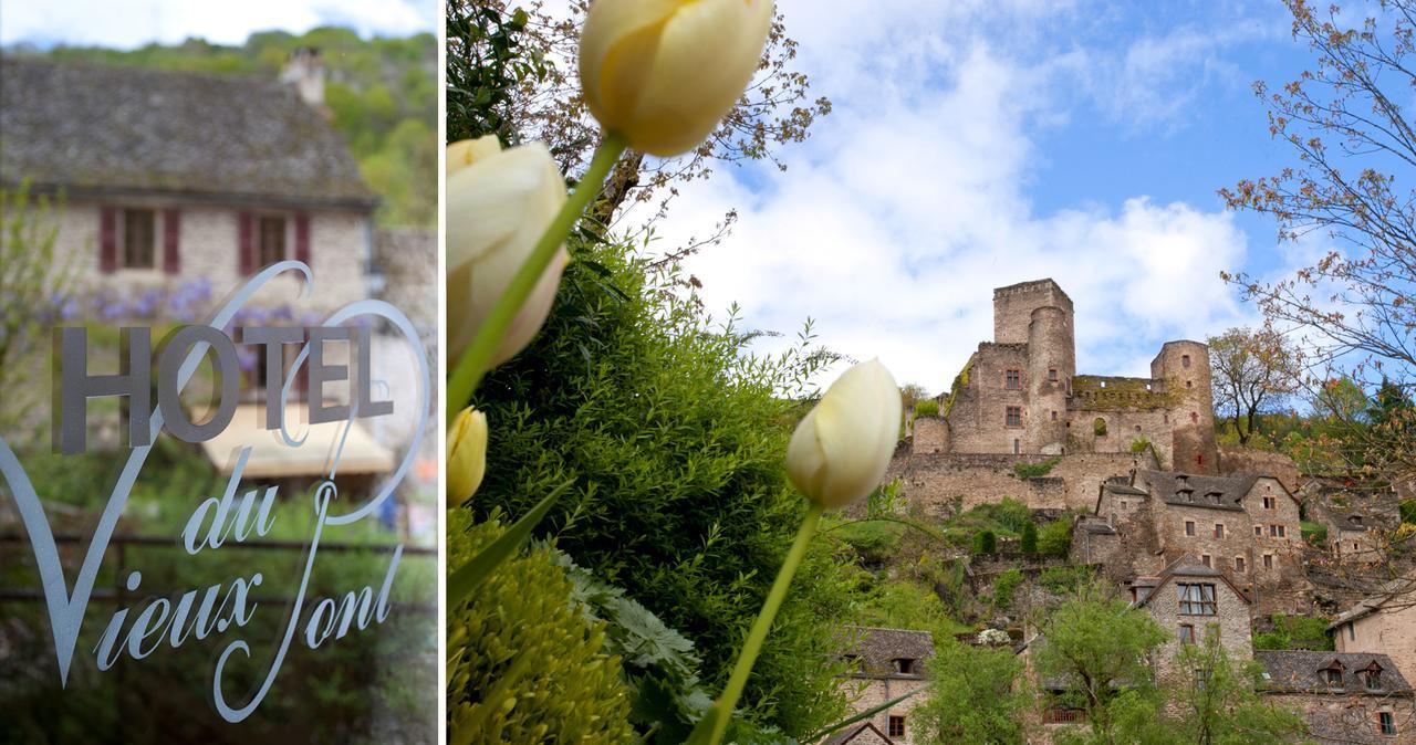 Le Vieux Pont Hotel Belcastel  Eksteriør billede