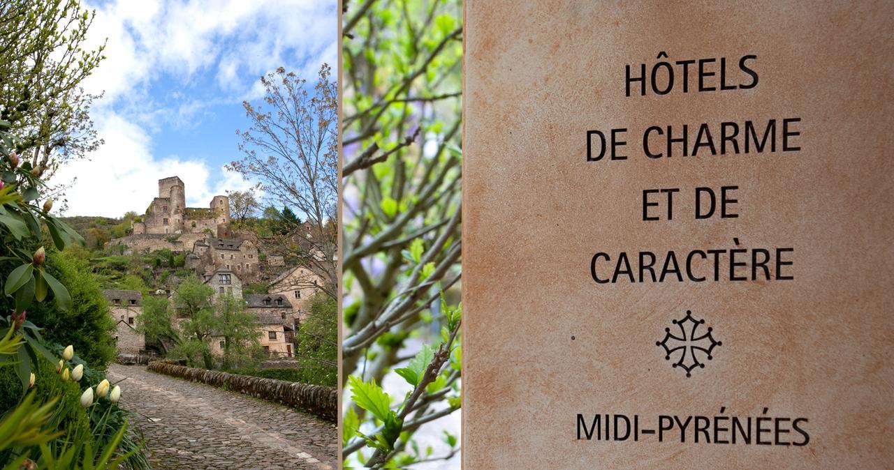 Le Vieux Pont Hotel Belcastel  Eksteriør billede
